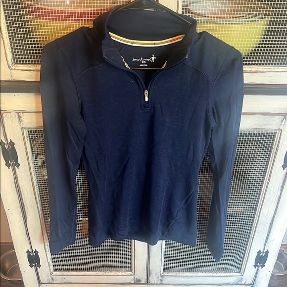 Smartwool Tops - Smartwool Blue Quarter Zip